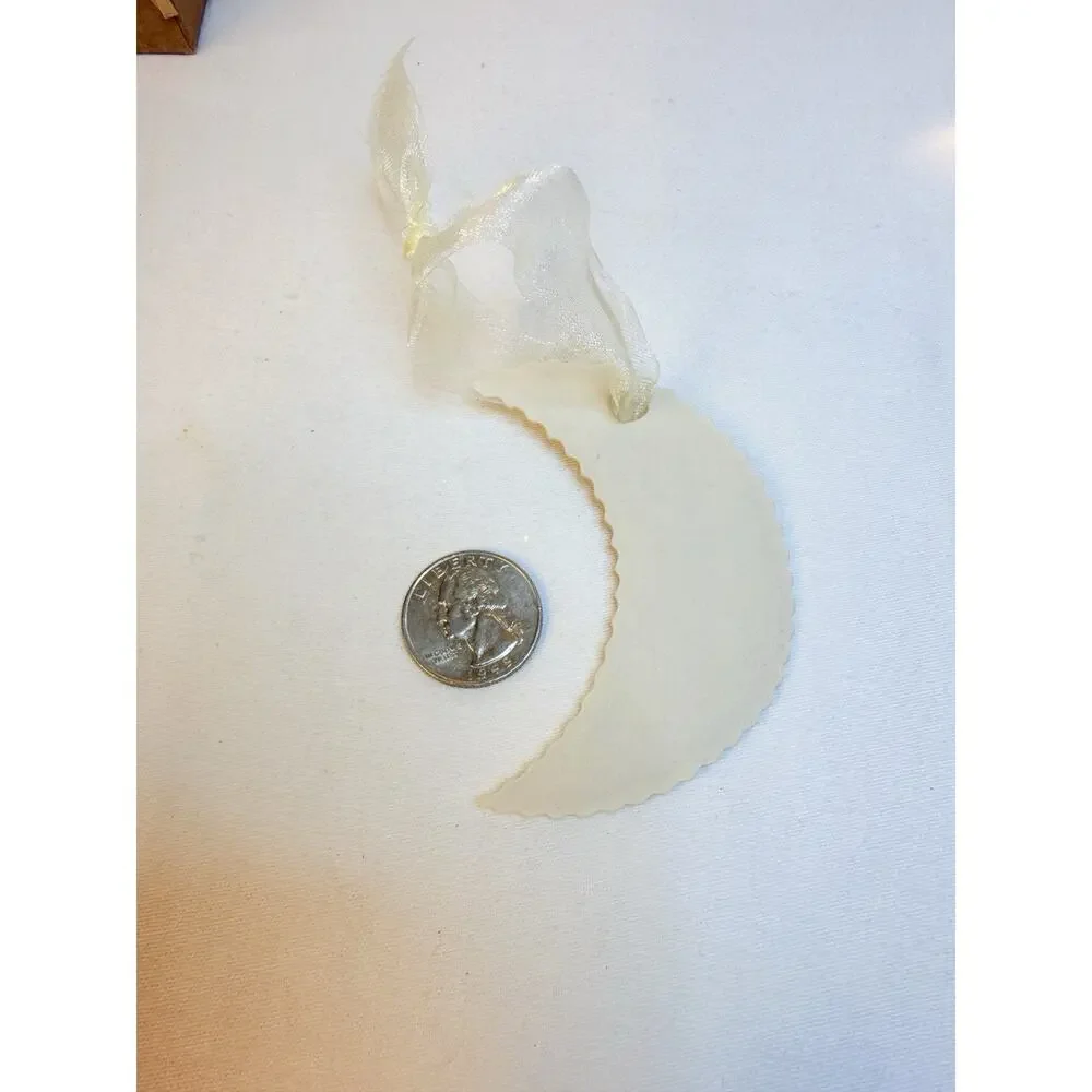 Hoover & Hoover Porcelain Heavenly Moon Ornament